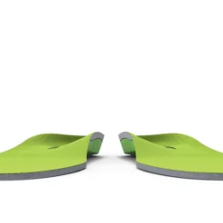 View7_All-Purpose_Support_High-Arch_2731x1667_58e7e7b3-ff3f-44d3-a1d5-ce2576651d24 - Horizon Industries Bright lime green flip-flops with gray soles placed apart on a white background.